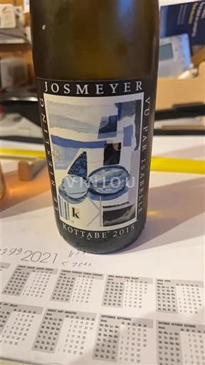 Alsace Josmeyer Kottabé 2015