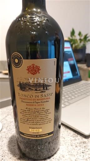 Puglia Primitivo di Manduria Ronco di Sassi 2022