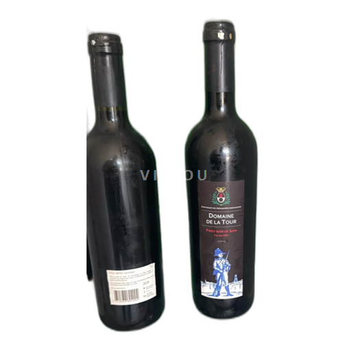 Vin Rouge sec Pinot noir de Sion Domaine La Tour 2018 Suisse Valais Valais AOC AOC