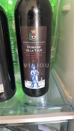 Wallis Wallis AOC Domaine La Tour Pinot noir de Sion 2018