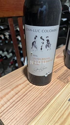 Valle del Rodano Crozes-Hermitage Jean-Luc Colombo Les Fées Brunes 2016