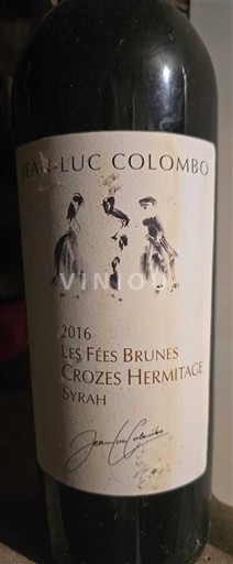 Рона долина Кроз-Ермитаж Jean-Luc Colombo Les Fées Brunes 2016