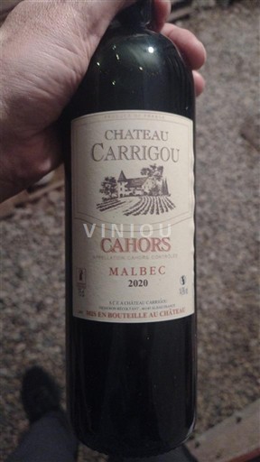 South West Cahors Château Carrigou 2020
