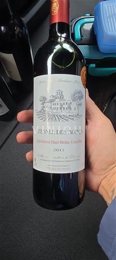 Bordeaux Haut-Médoc Chesnée des Moines 2015