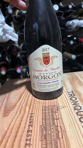 Beaujolais Morgon Domaine Des Marcellins Assemblée Nationale 2017