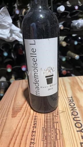 Bordéus Haut-Médoc Mademoiselle L 2015