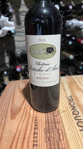 Burdeos Médoc Cru Bourgeois Patache Aux 2013