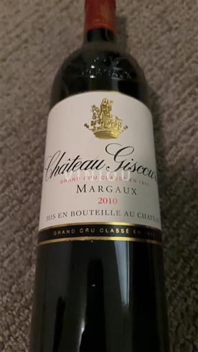 Bordeaux Margaux Grand Cru Château Giscours 2010