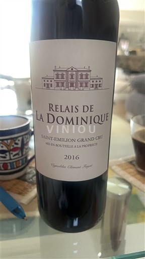Bordeaux Saint-Émilion Grand Cru Grand Cru Relais de La Dominique 2016