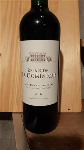 Bordeaux Saint-Émilion Grand Cru Grand Cru Relais de La Dominique 2016