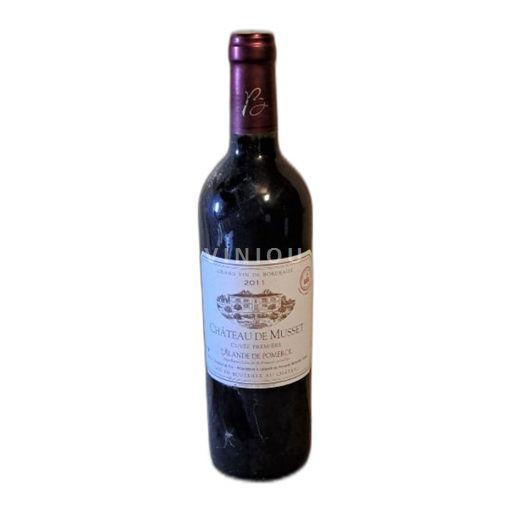 Burdeos Lalande-de-Pomerol Château Musset Première 2011