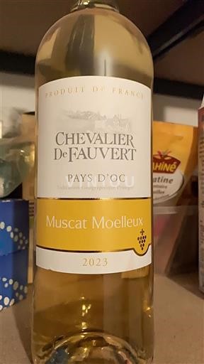 Languedoc a Roussillon Pays d'Oc Chevalier De Fauvert Muscat Moelleux 2023