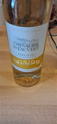 Languedoc-Roussillon Pays d'Oc Chevalier De Fauvert Muscat Moelleux 2023