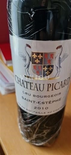 Burdeos Saint-Estèphe Cru Bourgeois Château Picard 2010