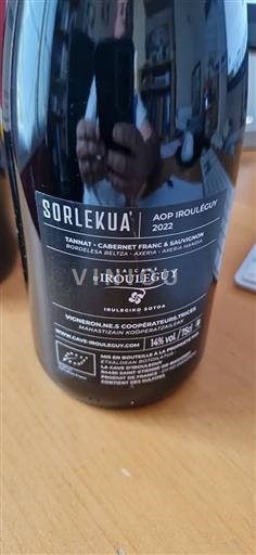 Sud-Ovest Irouléguy La Cave Irouléguy Sorlekua 2022