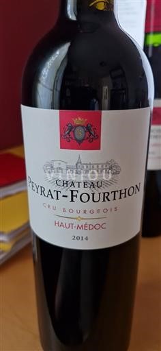 Bordeaux Haut-Médoc Cru Bourgeois Château Peyrat-Fourthon 2014