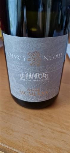 Borgogna Chablis Charly Nicolle Ancestrum 2017