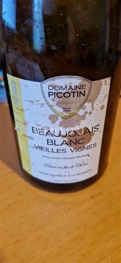 Beaujolais No especificado Domaine Picotin Vieilles Vignes 2020