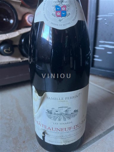 Thung lũng Rhône Châteauneuf-du-pape Famille Perrin Les Sinards 2017