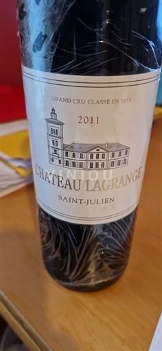 Burdeos Saint-Julien Grand Cru Château Lagrange 2011