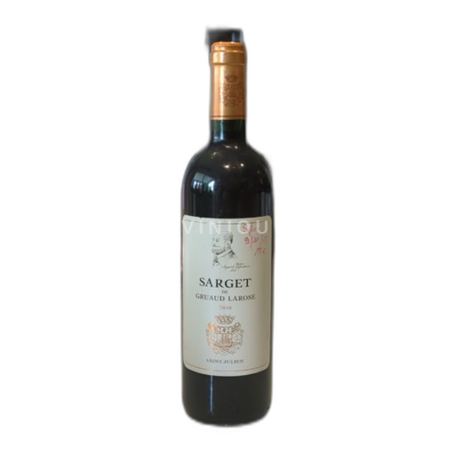 Bordeaux Saint-Julien Château Gruaud Larose Sarget de Gruaud Larose 2010