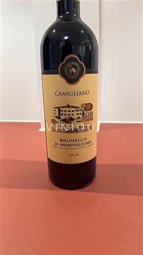 Toscana Brunello di Montalcino Camigliano 2016