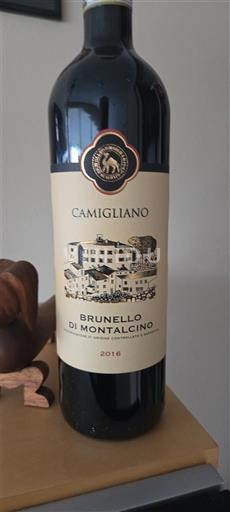 Toscana Brunello di Montalcino. Camigliano 2016