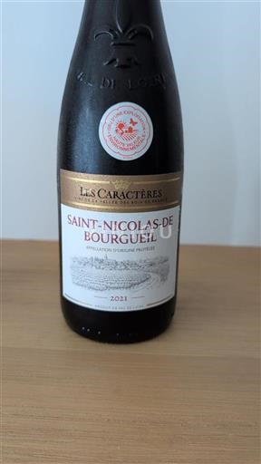 Loire Valley Saint-Nicolas-de-Bourgueil Les Caractères 2021