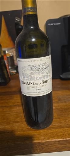 Burdeos Pessac-Léognan Domaine La Solitude 2019