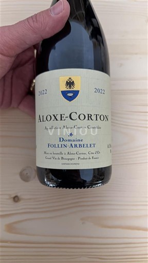 Burgundsko Aloxe-Corton Domaine Follin Arbelet 2022