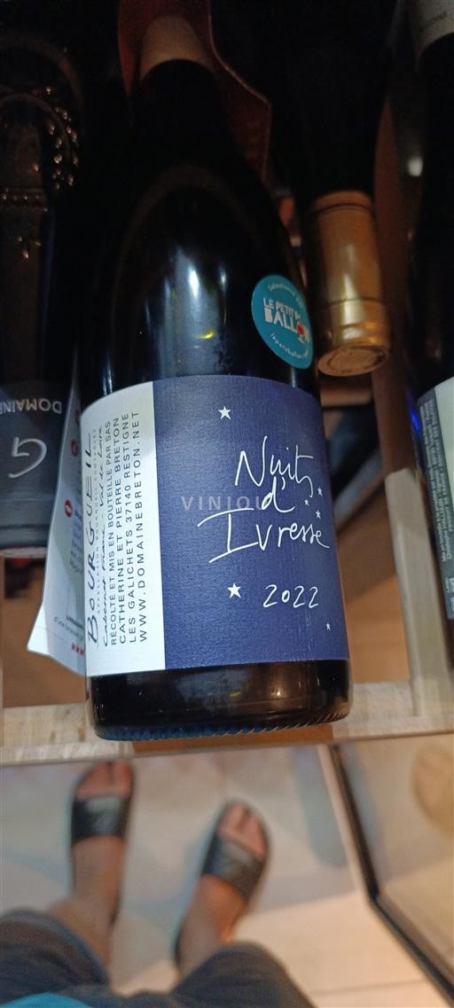 Valle del Loira Bourgueil Domaine Breton Nuit d'Ivresse 2022