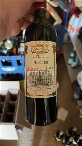 Bordeaux Le Chevalier Desitter 2006