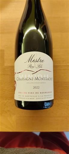 Burgund Chassagne-Montrachet Grand Cru Mestre Pere Fils 2022
