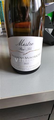 Burgundy Chassagne-Montrachet Grand Cru Mestre Pere Fils 2022