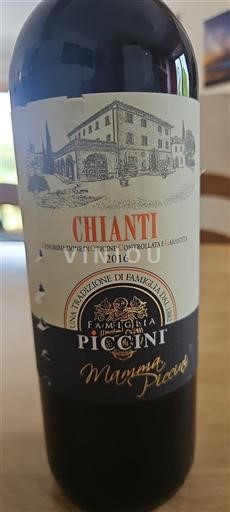 Toskánsko Chianti Piccini Mamma Piccini 2016