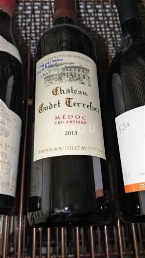 Bordeaux Médoc Château Gadet Terrefort 2013