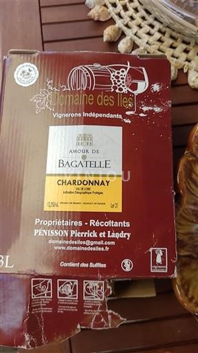 Dolina Loare Domaine Des Iles Amour de Bagatelle Neleten.