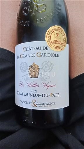 Vallée du Rhône Châteauneuf-du-pape Château La Grande Gardiole Les Vieilles Vignes 2021