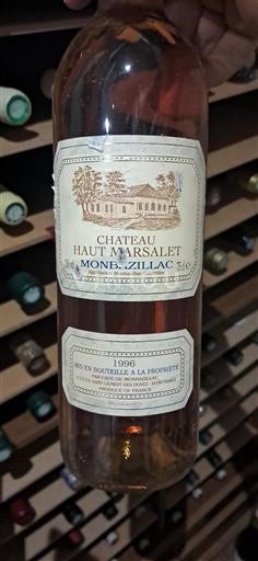 Jihozápad Monbazillac Château Haut Marsalet 1996
