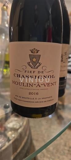 Beaujolais Moulin-à-vent Fief de Chassignol 2016