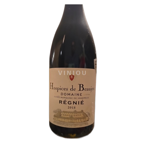 Beaujolais Régnié Hospices de Beaujeu Marquise de Vaudreuil 2018
