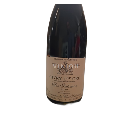 Bourgogne Givry Premier Cru Domaine Clos Salomon Clos Salomon 2019