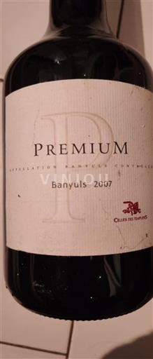 Roussillon Banyuls Cellier des Templiers Premium 2007