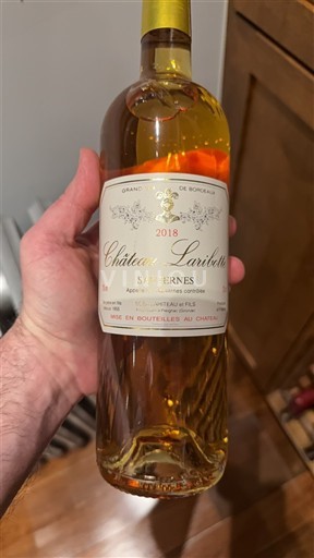 Bordeaux Sauternes Château Laribotte 2018