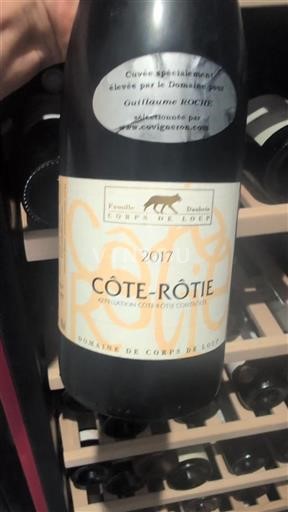 Rhônevallei Côte-rôtie Domaine Corps de Loup 2017