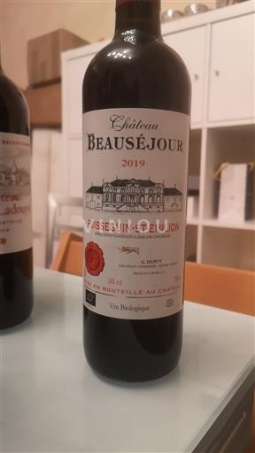 Burdeos Puisseguin-saint-émilion Château Beauséjour 2019