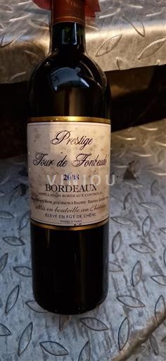 Bordeaux Tour de Fonrède Prestige 2008