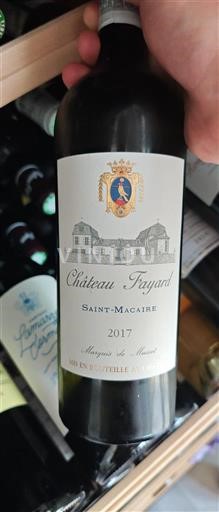 Bordeaux Không được chỉ định Château Fayard Marquis de Musset 2017
