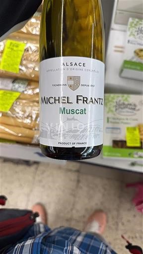 Alsace Michel Frantz Muscat Ei vuosikertaa