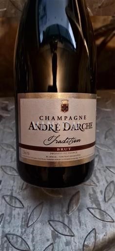 Champaña Champán André Darche Tradition Sin añada